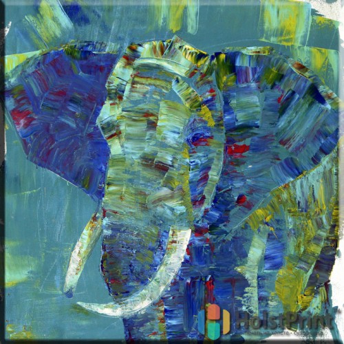 Картина Слон, , 210.00 грн., IRR777190, , Картины Абстракция (Репродукции картин)